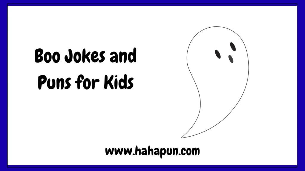 Boo Jokes and Puns for Kids