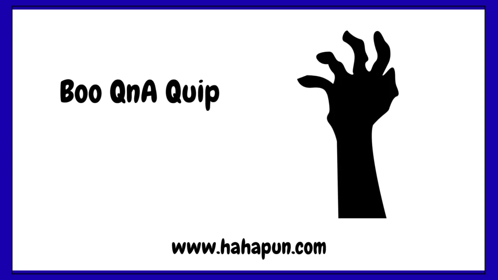 Boo QnA Quip