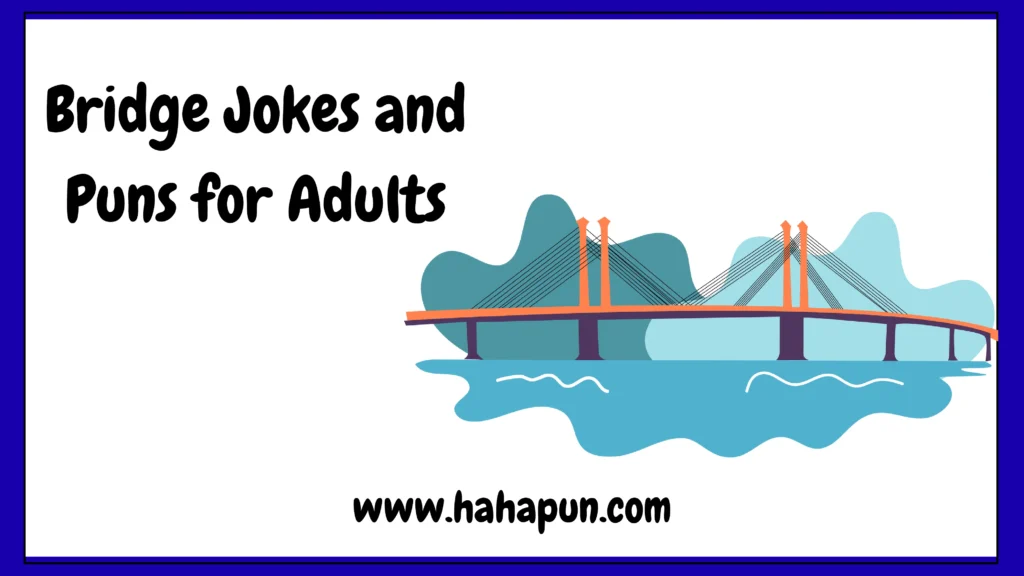 Bridge Jokes and Puns for Adults