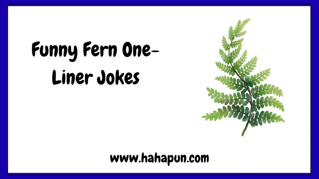 Funny Fern One-Liner Jokes