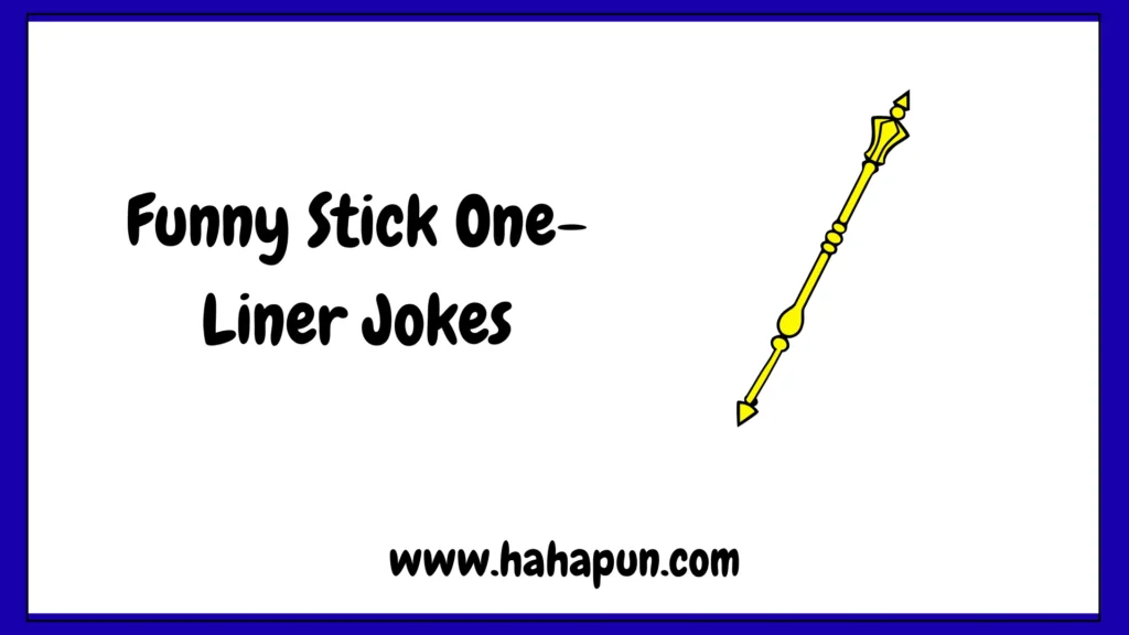 Funny Stick One-Liner Jokes