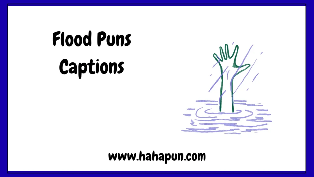 Flood Puns Captions