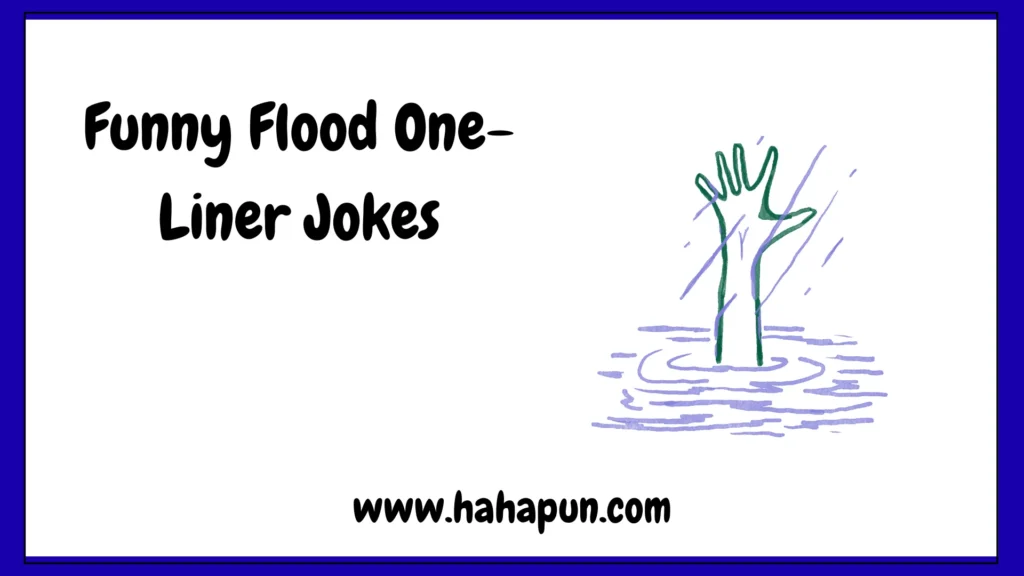 Funny Flood One-Liner Jokes