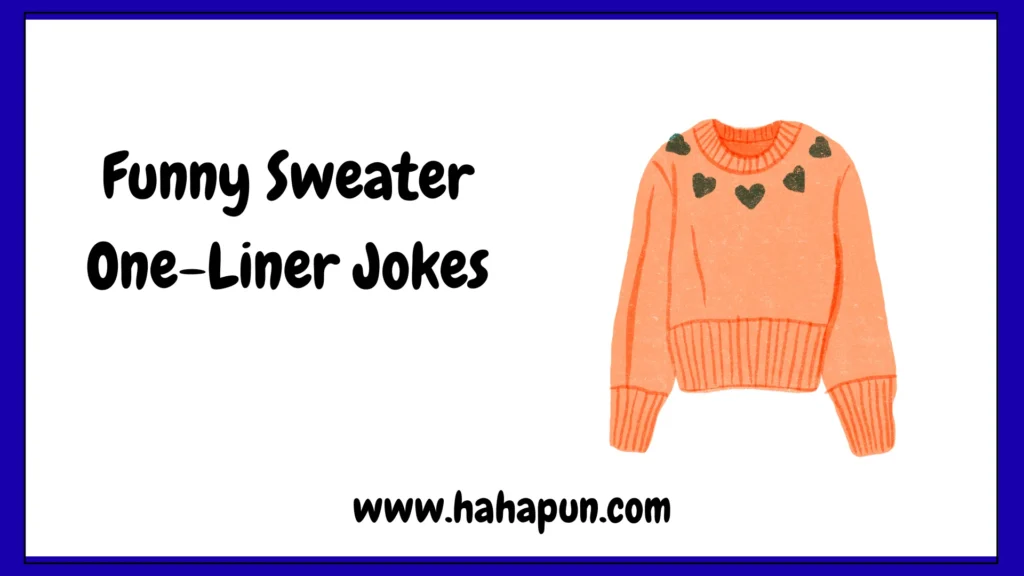 Funny Sweater One-Liner Jokes