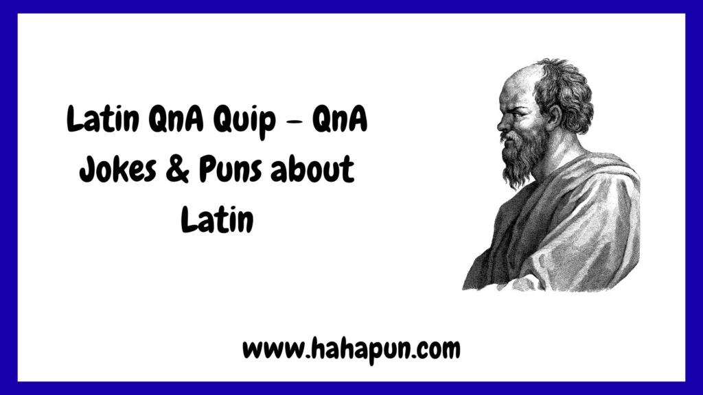 Funny Latin One-Liner Jokes – Short & Funny Latin Jokes