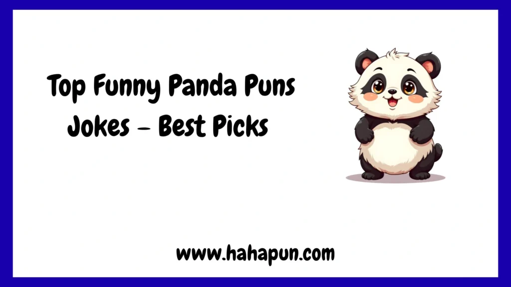  Top Funny Panda Puns Jokes – Best Picks