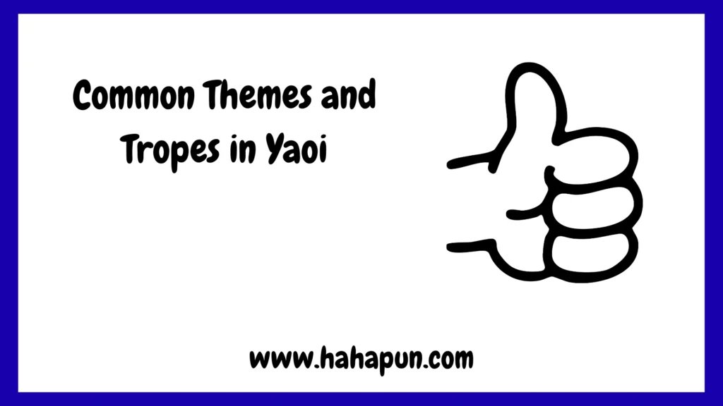 Common Themes and Tropes in Yaoi
