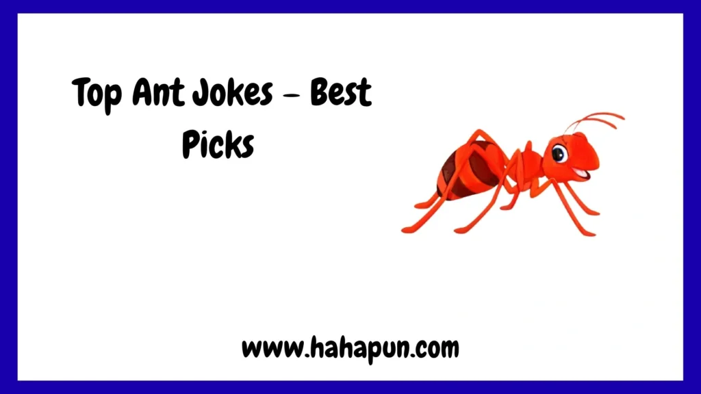  Top Ant Jokes – Best Picks