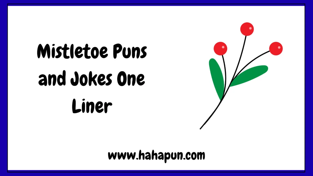 Mistletoe Puns and Jokes One Liner