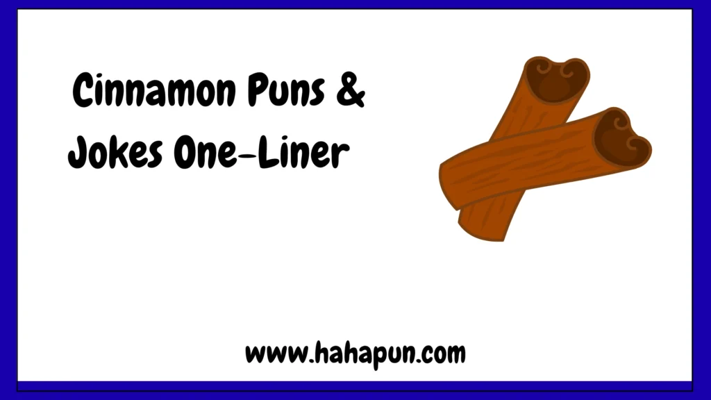 Cinnamon Puns & Jokes One-Liner