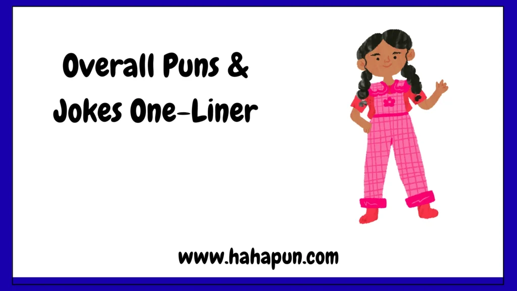 Overall Puns & Jokes One-Liner
