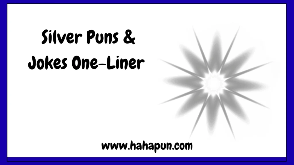 Silver Puns & Jokes One-Liner