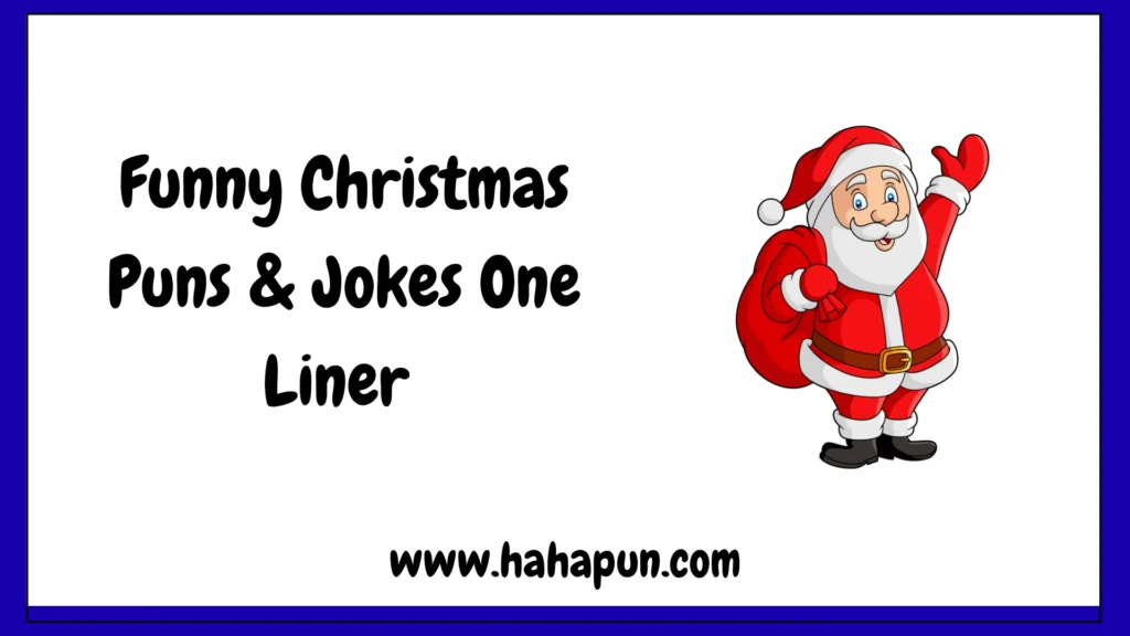 Funny Christmas One-Liners & Puns