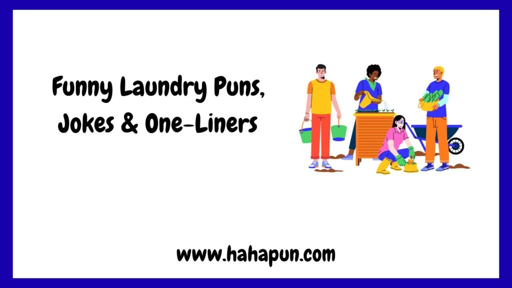 Funny Laundry Puns, Jokes & One-Liners