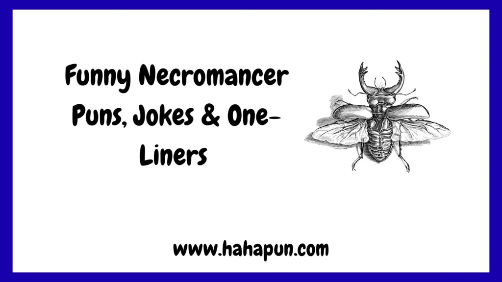 Funny Necromancer Puns, Jokes & One-Liners