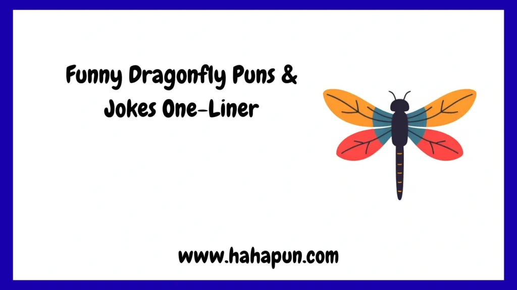 Funny Dragonfly Puns & Jokes One-Liner