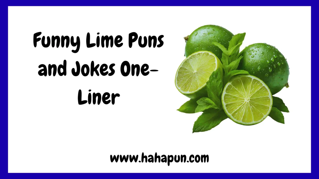 Funny Lime Puns and Jokes One-Liner