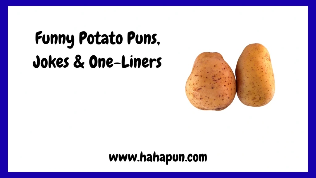 Funny Potato Puns, Jokes & One-Liners