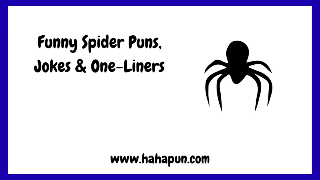 Funny Spider Puns, Jokes & One-Liners
