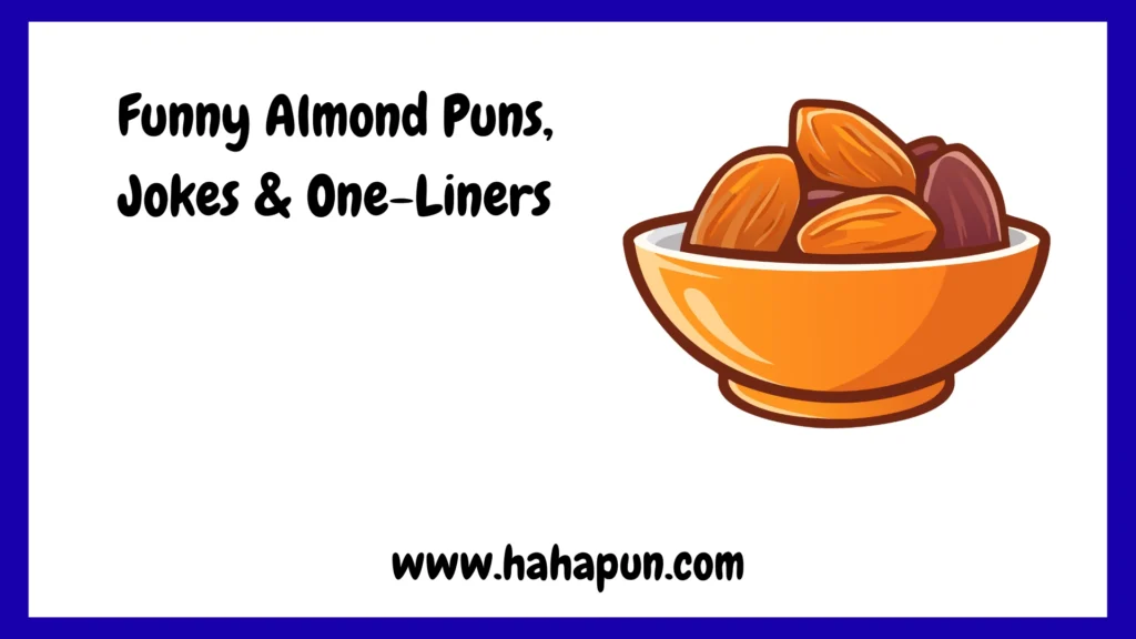 Funny Almond Puns, Jokes & One-Liners