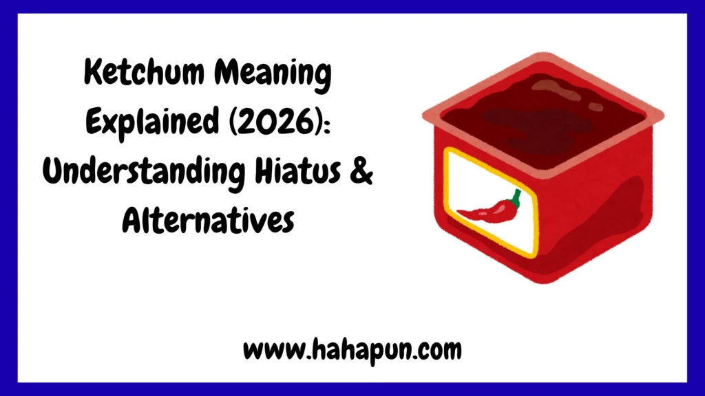 Ketchum Meaning Explained (2026): Understanding Hiatus & Alternatives