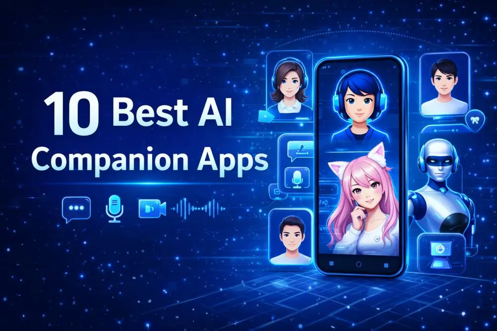 The 10 Best AI Companion Apps in 2026 (Ranked & Explained)