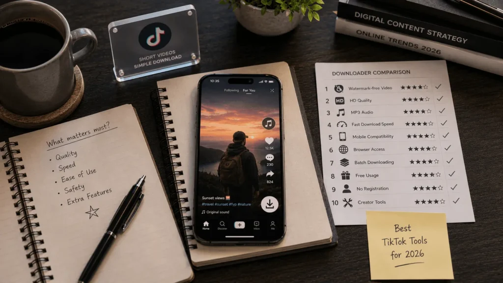 20 Top-Rated TikTok Download Tools Without Sign-Up