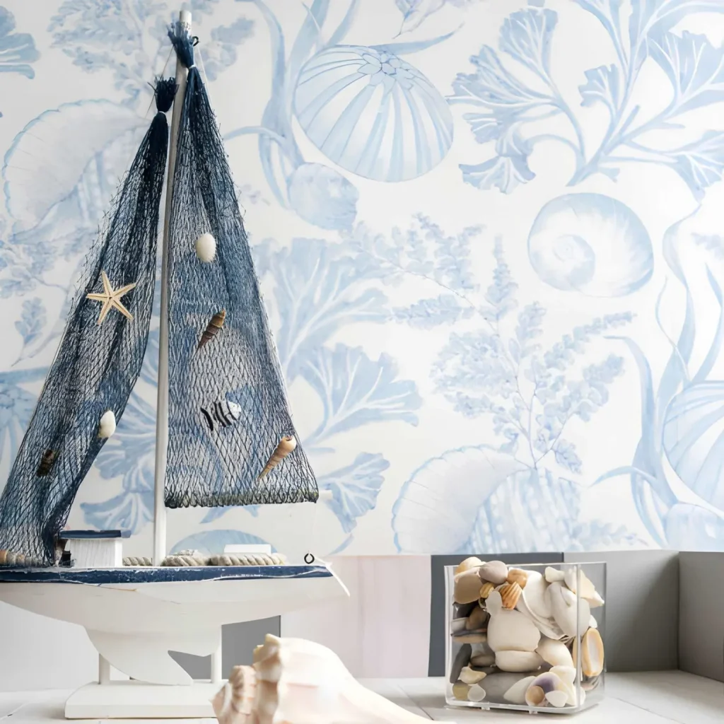 Coastal Wallpaper Ideas That Bring the Relaxed Feeling of the Beach Into Your Home