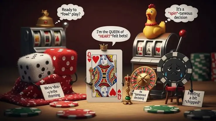 Hilarious Casino & Gambling Puns to Make Your Poker Buddies Groan