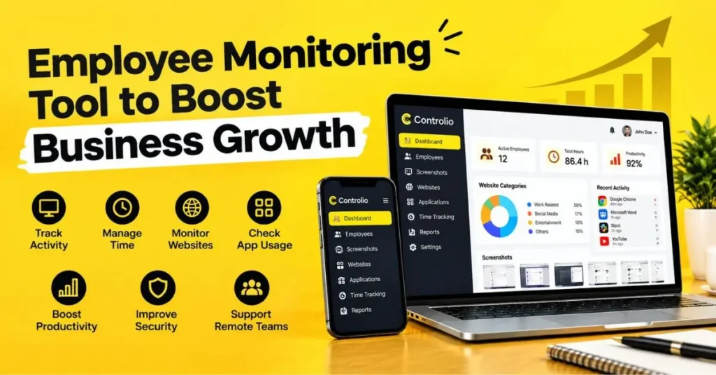 Employee Monitoring Tool to Boost Business Growth With Controlio 2026